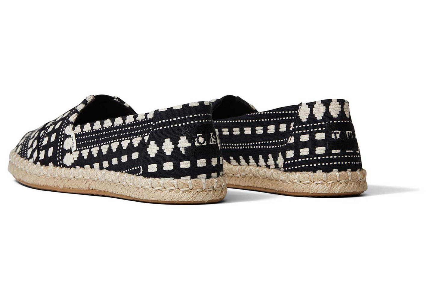 Toms Alpargata Rope Espadrille Black - Womens - 90562-DHPQ